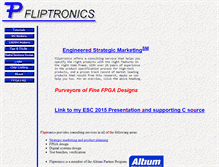 Tablet Screenshot of fliptronics.com